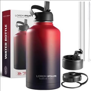 32oz Stainless Steel Insulated Water Bottle and Travel Mug for Hot and Cold Beverages, Wide Mouth
